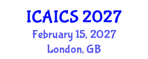 International Conference on Artificial Intelligence and Computer Science (ICAICS) February 15, 2027 - London, United Kingdom