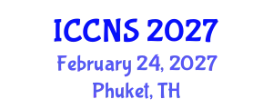 International Conference on Communication, Networks and Satellite (ICCNS) February 24, 2027 - Phuket, Thailand