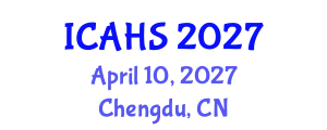 International Conference on Arts, Humanities and Sustainability (ICAHS) April 10, 2027 - Chengdu, China