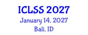 International Conference on Life Sciences and Sustainability (ICLSS) January 14, 2027 - Bali, Indonesia