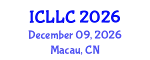 International Conference on Language, Literature and Community (ICLLC) December 09, 2026 - Macau, China