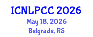 International Conference on Natural Language Processing and Cognitive Computing (ICNLPCC) May 18, 2026 - Belgrade, Serbia