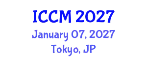 International Conference on Clinical Microbiology (ICCM) January 07, 2027 - Tokyo, Japan