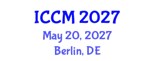 International Conference on Clinical Microbiology (ICCM) May 20, 2027 - Berlin, Germany