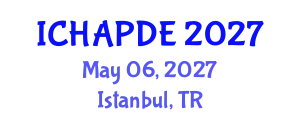 International Conference on Harmonic Analysis and Partial Differential Equations (ICHAPDE) May 06, 2027 - Istanbul, Turkey
