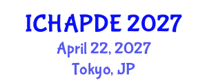 International Conference on Harmonic Analysis and Partial Differential Equations (ICHAPDE) April 22, 2027 - Tokyo, Japan