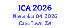 International Conference on Autism (ICA) November 04, 2026 - Cape Town, South Africa