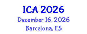 International Conference on Autism (ICA) December 16, 2026 - Barcelona, Spain
