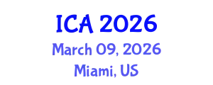 International Conference on Autism (ICA) March 09, 2026 - Miami, United States
