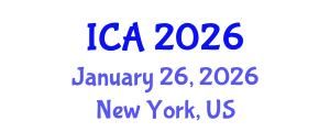 International Conference on Autism (ICA) January 26, 2026 - New York, United States