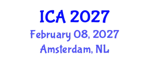 International Conference on Autism (ICA) February 08, 2027 - Amsterdam, Netherlands