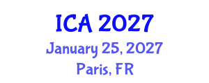 International Conference on Autism (ICA) January 25, 2027 - Paris, France