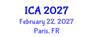 International Conference on Autism (ICA) February 22, 2027 - Paris, France