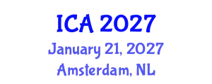 International Conference on Autism (ICA) January 21, 2027 - Amsterdam, Netherlands