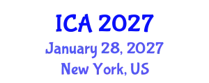 International Conference on Autism (ICA) January 28, 2027 - New York, United States