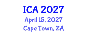 International Conference on Autism (ICA) April 15, 2027 - Cape Town, South Africa