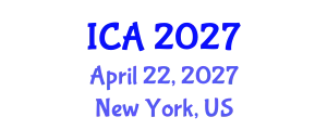 International Conference on Autism (ICA) April 22, 2027 - New York, United States