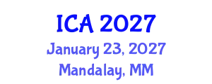 International Conference on Autism (ICA) January 23, 2027 - Mandalay, Myanmar