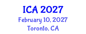 International Conference on Autism (ICA) February 10, 2027 - Toronto, Canada