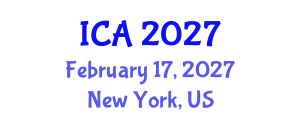 International Conference on Autism (ICA) February 17, 2027 - New York, United States