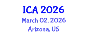 International Conference on Autism (ICA) March 02, 2026 - Arizona, United States
