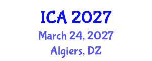 International Conference on Autism (ICA) March 24, 2027 - Algiers, Algeria