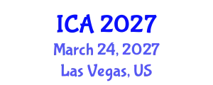 International Conference on Autism (ICA) March 24, 2027 - Las Vegas, United States