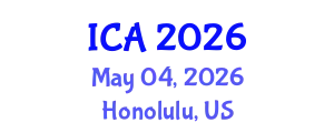 International Conference on Autism (ICA) May 04, 2026 - Honolulu, United States