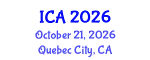 International Conference on Autism (ICA) October 21, 2026 - Quebec City, Canada