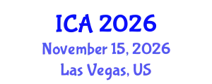 International Conference on Autism (ICA) November 15, 2026 - Las Vegas, United States