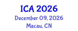 International Conference on Autism (ICA) December 09, 2026 - Macau, China