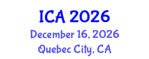 International Conference on Autism (ICA) December 16, 2026 - Quebec City, Canada
