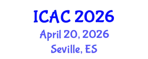 International Conference on Analytical Chemistry (ICAC) April 20, 2026 - Seville, Spain