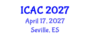 International Conference on Analytical Chemistry (ICAC) April 17, 2027 - Seville, Spain