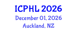 International Conference on Public Health Law (ICPHL) December 01, 2026 - Auckland, New Zealand