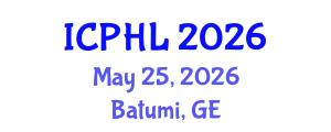 International Conference on Public Health Law (ICPHL) May 25, 2026 - Batumi, Georgia