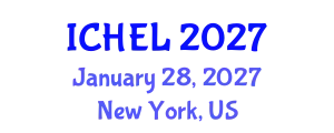 International Conference on Higher Education Law (ICHEL) January 28, 2027 - New York, United States