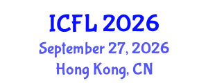 International Conference on Family Law (ICFL) September 27, 2026 - Hong Kong, China