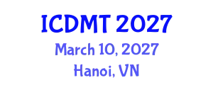 International Conference on Desalination and Membrane Technology (ICDMT) March 10, 2027 - Hanoi, Vietnam