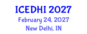 International Conference on Education of the Deaf and Hearing Impaired (ICEDHI) February 24, 2027 - New Delhi, India