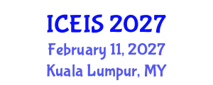 International Conference on Educational and Instructional Studies (ICEIS) February 11, 2027 - Kuala Lumpur, Malaysia