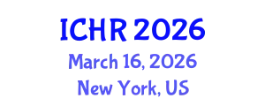 International Conference on Halal Research (ICHR) March 16, 2026 - New York, United States