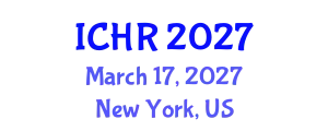 International Conference on Halal Research (ICHR) March 17, 2027 - New York, United States