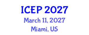 International Conference on Education and Poverty (ICEP) March 11, 2027 - Miami, United States