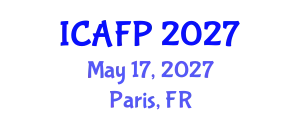 International Conference on Advances in Food Processing (ICAFP) May 17, 2027 - Paris, France