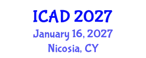 International Conference on Alcohol and Drugs (ICAD) January 16, 2027 - Nicosia, Cyprus