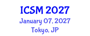 International Conference on Statistics and Mathematics (ICSM) January 07, 2027 - Tokyo, Japan