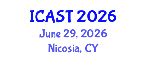 International Conference on Agricultural Science and Technology (ICAST) June 29, 2026 - Nicosia, Cyprus