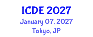 International Conference on Distance Education (ICDE) January 07, 2027 - Tokyo, Japan