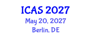 International Conference on Aeronautical Sciences (ICAS) May 20, 2027 - Berlin, Germany